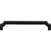 Felso gombok TK3023BLK 6-5/16 hvelyk (160 mm) Ellis Collection Davenport Pull Flat Black