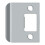 Deltana Spe200u26d Extended Lip Strike Plate Satin Chrome 2"""" 1