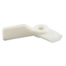 Prime-Line L 5851 Przyciski obrotowe 1/16 cala. x 9/16 cala Plastikowy bialy (8 szt.)