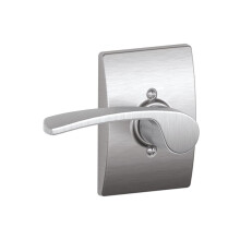 SCHLAGE balkezes kar Century Trim, nem forg zrral, szatn krm (F170 MER 626 CEN LH)