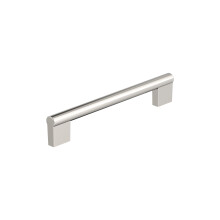 Amerock BP36914PN | Versa 6-5/16 hvelykes (160 mm) kzprol-kzpre polrozott nikkel szekrny hz | Konyhaszekrny hardver | Btor hardver | Fik