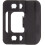 Stone Harbor Hardware Adjustable Strike Plate  Matte Black 1