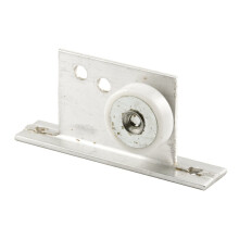 Prime-Line M 6035 kuipbehuizing, rol- en beugelmontage 3/4 inch. Platte rand nylon band stalen kogellagers ge?trudeerde aluminium beugel (2 stuks)