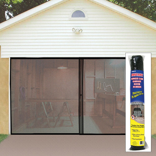 Single Garage Door Screen 8ft. X 7ft.