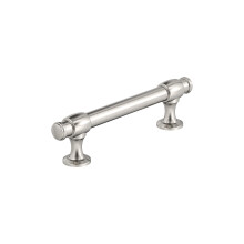Amerock BP36766PN | Lenyugzo 3-3/4 hvelykes (96 mm) kzprol-kzpre polrozott nikkel szekrny hz | Konyhaszekrny hardver | Btor hardver | Fi