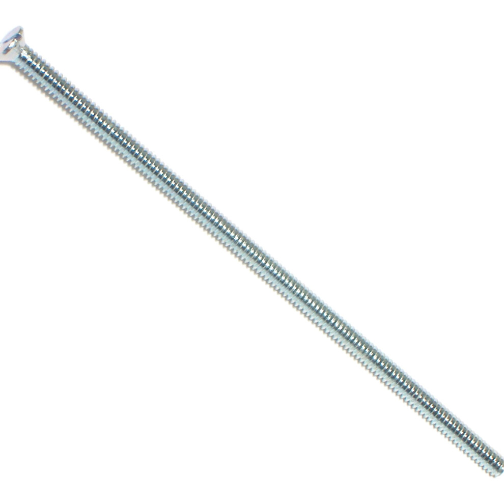 Hard-To-Find Fastener Slotted Flat Machine Screws 6-32 X 4 Piece-15 Zinc 014973309572