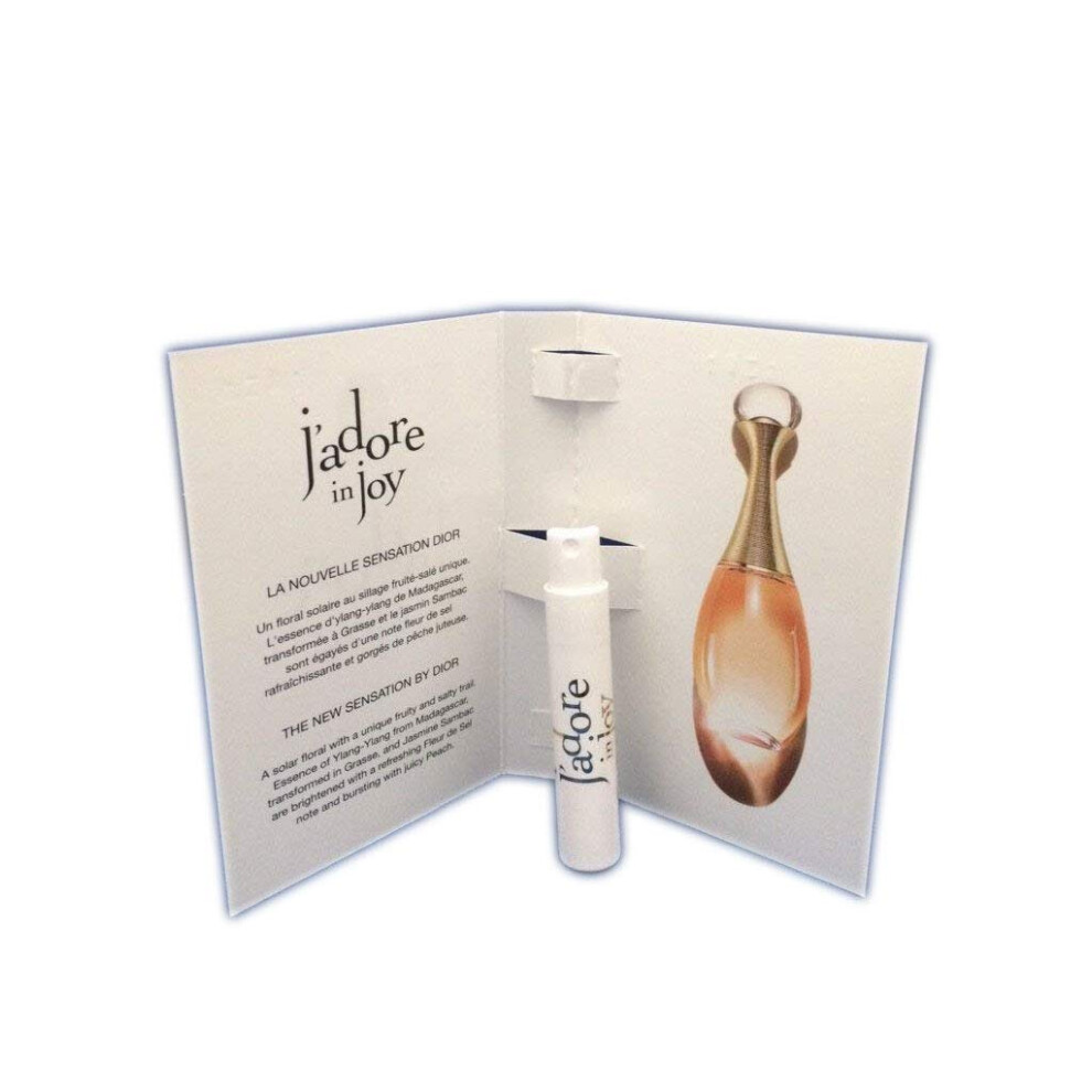 Dior J'adore In Joy Eau de Toilette Sample Vial Spray .03 oz / 1ml