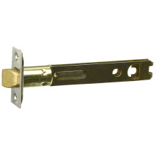 Kwikset 83014-26 5""-es, ngyzet alak, Deadlatch fnyes krm bevonat