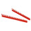 Ernst Manufacturing - 20 Tool Wrench Rail Set Red (6012) 1