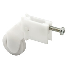 Slide-Co 111370 Schuifdeurrol met behuizing van polyethyleen met hoge dichtheid, kogellagerrol van polyethyleen met hoge dichtheid (2 stuks)