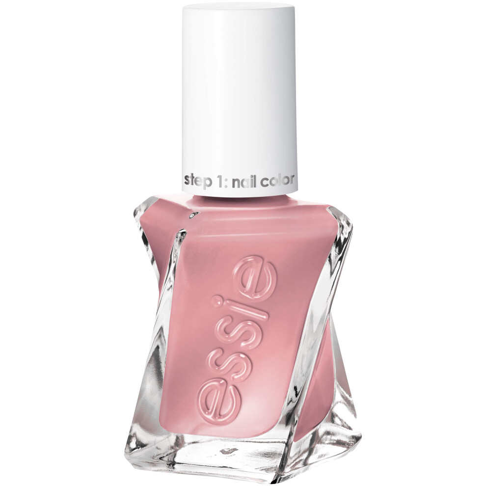 Essie Pink Gel Couture 2-Step Longwear Nail Polish Princess Charming Nail Polish 0.46 Fl. Oz.
