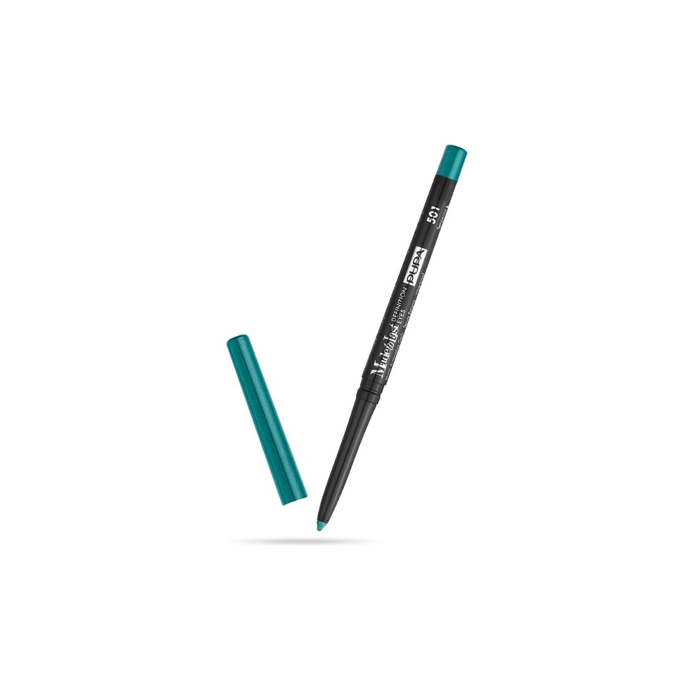 Pupa Milano Green Made To Last Definition Eyes - Creamy Retractable Automatic Eyeliner - Create Instant Smudge Free Intensity - Lasting Color Liner For Wat