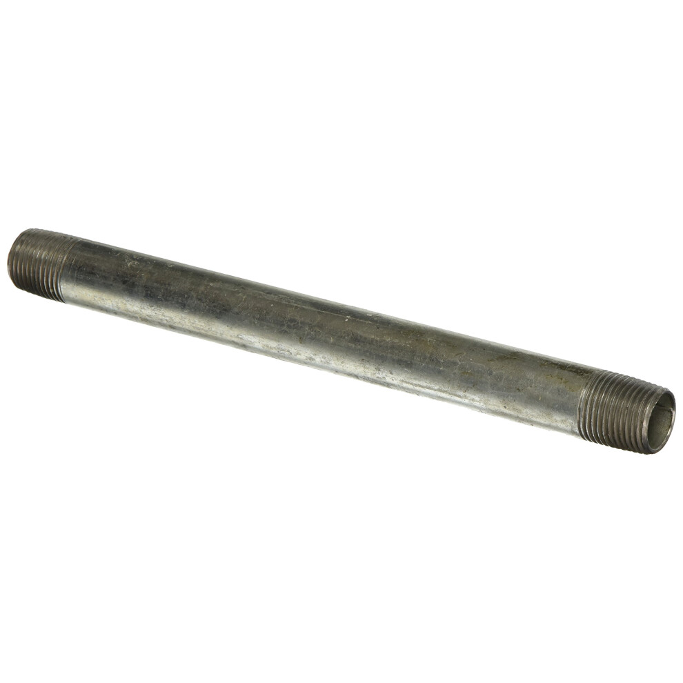 Ldr Industries 1/2-Inch X 9-Inch Ldr 303 12X9 Galvanized Pipe Nipple Black 019442151423