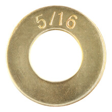 5/16"""" (100 csomag) 8. osztly SAE altt, kemnytett srga cink, a Makers Bolt