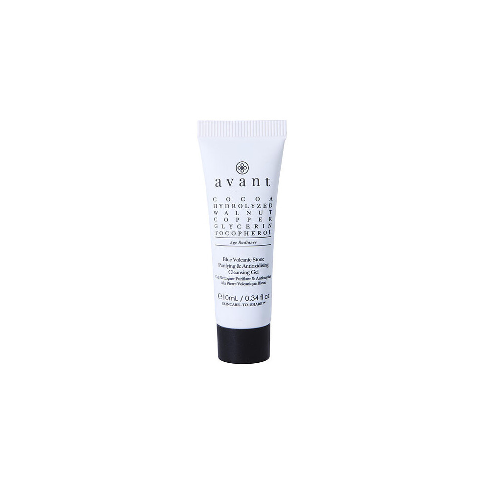 Avant Blue By Skincare Age Radiance Volcanic Stone Purifying & Antioxidising Cleansing Gel -10Ml/0.34Oz