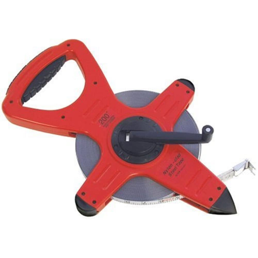 BOSCH CST/Berger 82-20080B 200ft Nylon-Clad Steel Zip-Line  82-Series Open Reel Tape in Feet and Eigths