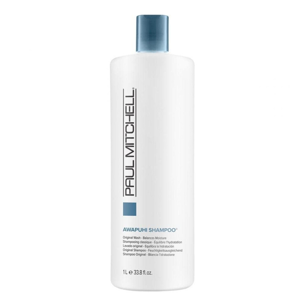 Paul Mitchell Awapuhi Shampoo  Original Wash  Balances Moisture  For All Hair Types  33.8 Fl Oz (Pack of 1)