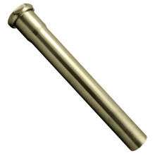 Westbrass D423-03 1-1/2"" x 12"""" Slip Joint verlengbuis PVD gepolijst messing