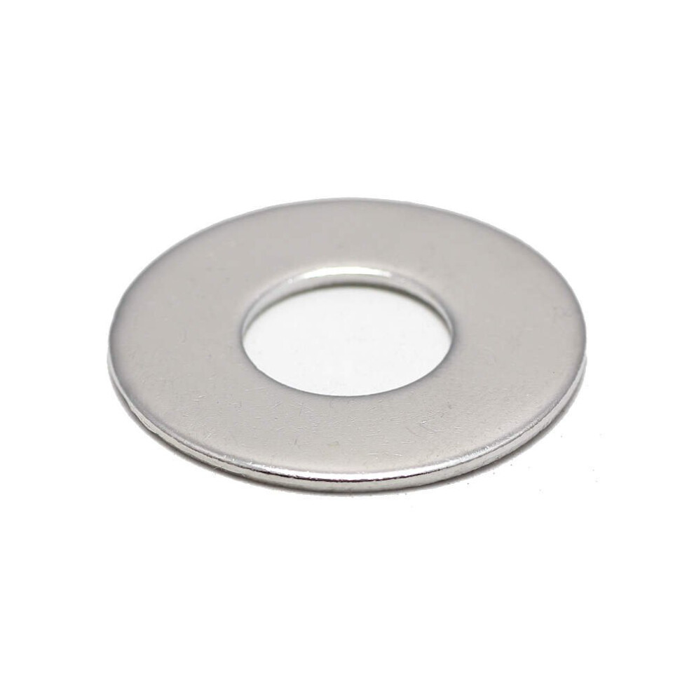 Foreverbolt Fbflwash38sod3p25 Flat Washer Standard 3/8 Inch 18-8 Stainless Steel Finish Nl-19 Pk 25 687437768729