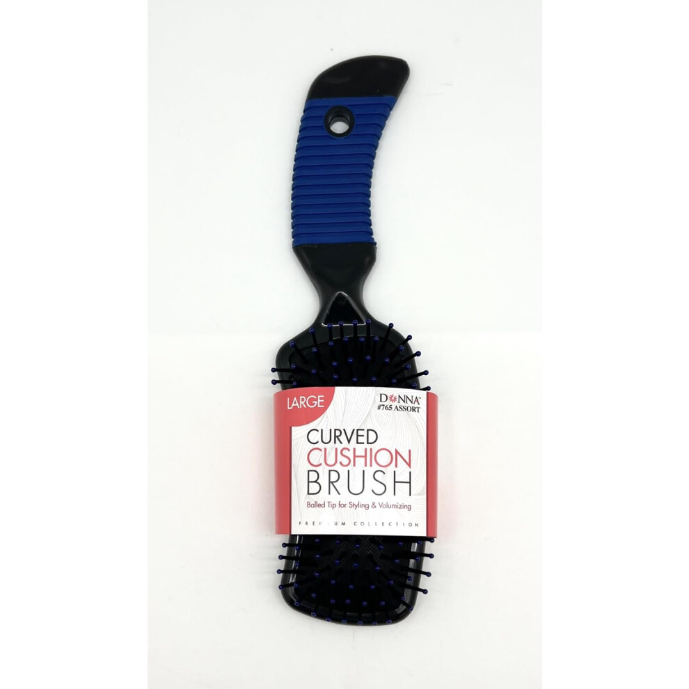 DONNA SMALL WIRE CUSHION BRUSH Blowdry Brush Curly Hair  Hair Brush for Separating  Detangling  Shaping and Defining Wet Thick or Curly Hair  Glides T