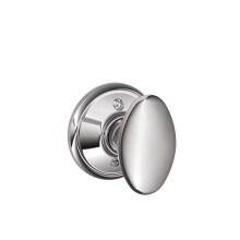 SCHLAGE Knob Non-Turning Lock Bright Chrome (F170 SIE 625)