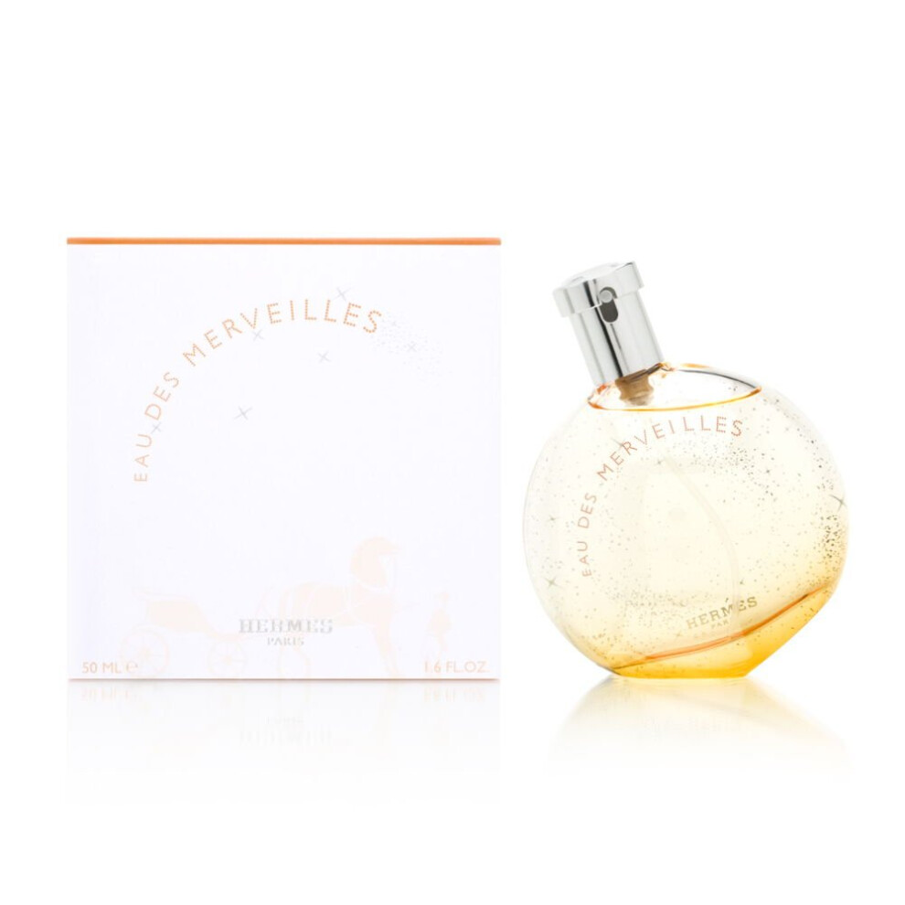 Eau Des Merveilles by Hermes for Women 1.6 oz Eau de Toilette Spray