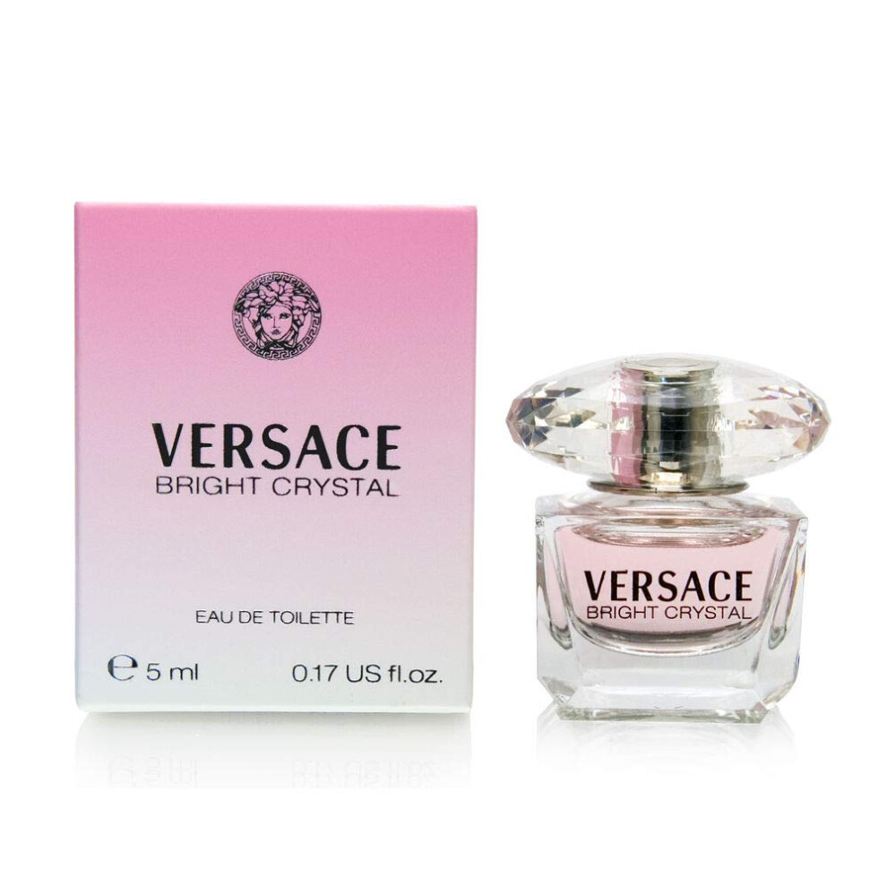 Versace. Bright Crystal Eau de Toilette Mini for Women  0.17 Ounce