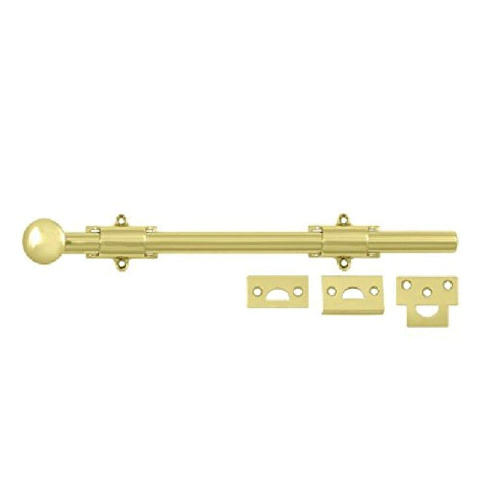 Deltana 12Sb3 Hd Solid Brass 12-Inch Surface Bolt 760923387809
