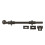 Deltana 12SB10B HD Solid Brass 12-Inch Surface Bolt 1