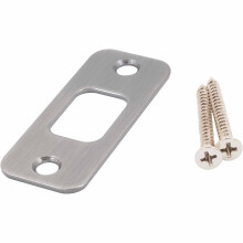 Zatv   racia doska s okr   hlym rohom, 1-1/8"""" x 2-3/4"""" 2-1/8"""" od stredu k stredu, staro   itn    nikel od Stone Harbor Hardware