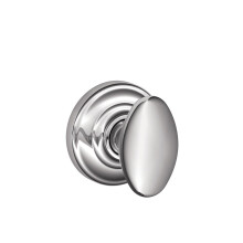 SCHLAGE Knob with SCHLAGE Trim Non-Turning Lock Bright Chrome (F170 SIE 625 AND)