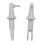 Midwest Rake SA30006 Replacement Nylon Legs for 18"""" Big Ben Roller Frame-Set of 2 Multi 1
