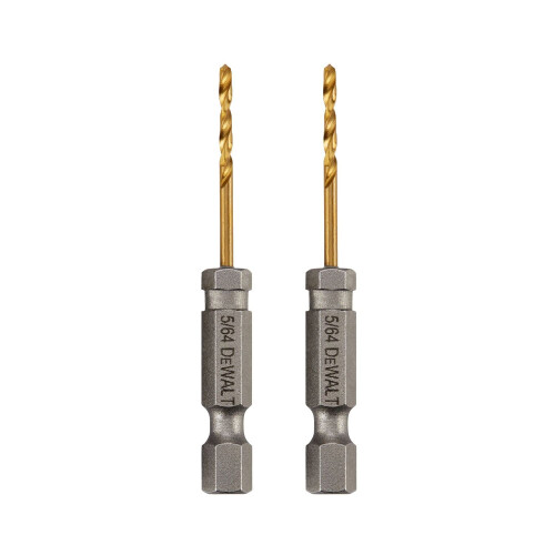 DeWalt DEWALT 5/64IN Titanium Nitride Coated Drill BIT (DD5105)