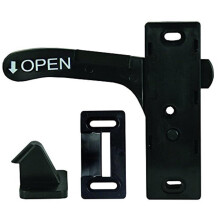 JR Products 10775 hordeurvergrendeling - linkshandig