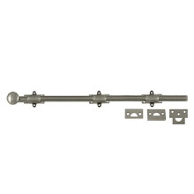 Deltana 18SB15A HD Solid Brass 18-Inch Surface Bolt