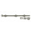 Deltana 18SB15A HD Solid Brass 18-Inch Surface Bolt 1