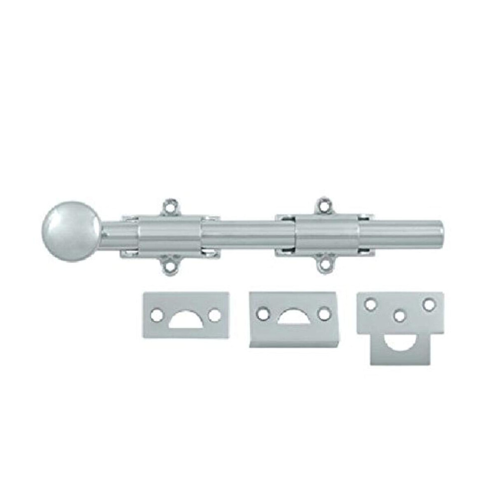 Deltana 8Sb26 Hd Solid Brass 8-Inch Surface Bolt 760923385607