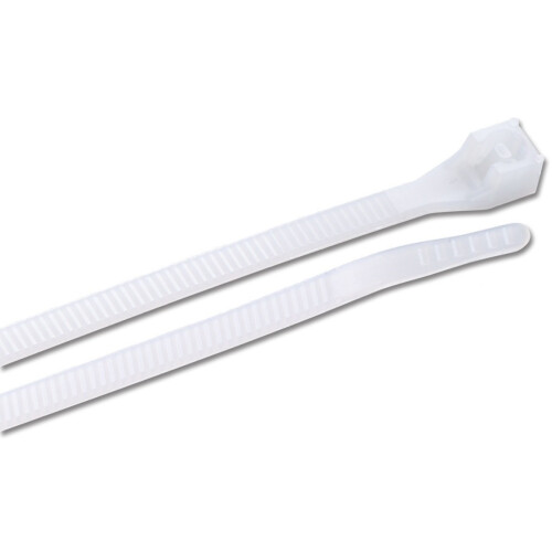 Ancor 199208 Cable Tie Standard 11"""" Natural 25pc White