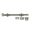 Deltana 12SB15A HD Solid Brass 12-Inch Surface Bolt 1