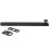 Stone Harbor Hardware Door Surface Bolt 6 Inches Matte Black 1