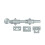 Deltana 8SB26D HD Solid Brass 8-Inch Surface Bolt 1