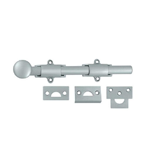 Deltana 8SB26D HD Solid Brass 8-Inch Surface Bolt