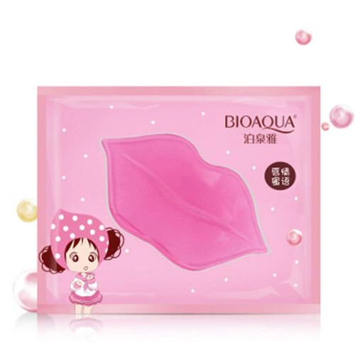 BIOAQUA Μάσκα Χειλιών με Κρυστάλλους και Κολλαγόνο για Πηχτό και Θρέψη (10)