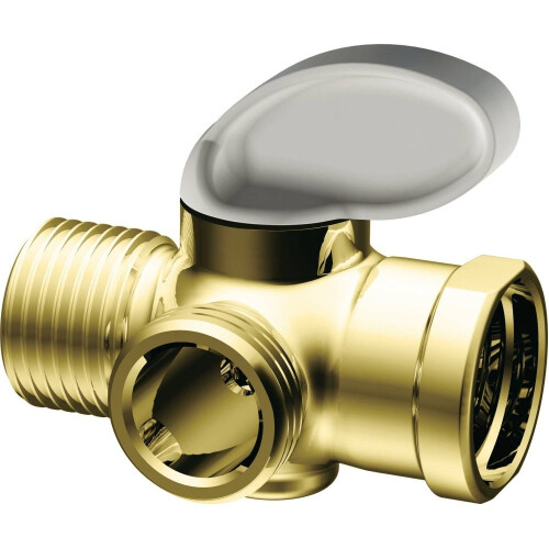 Moen A720P Shower Arm Diverter Polished Brass