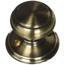 Schlage F170AND609 Andover Door Knob One Sided Non-Turning Dummy Handle Antique Brass