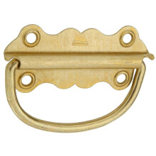 NATIONAL/SPECTRUM BRANDS HHI N213-421 Brass Chest Handle  2-Pack