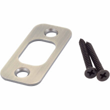 Zaczep zasuwy okraglej naroznej 1"""" x 2-1/4"""" 1-5/8"" Od srodka do srodka Antyczny mosiadz firmy Stone Harbor Hardware