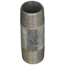 LDR Industries 301 1X312 pijpnippel 1-inch x 3-1/2-inch zwart
