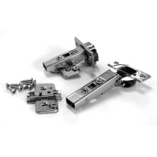 Blum Clip top BLUMOTION Soft Close zsanrok Keret nlkli 110 fokos csuklpnt, amely nzr s szerelolapokat is tartalmaz (teljes tfeds - 8 csoma