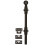 Deltana 12SB19 HD Solid Messing 12-tums Ytmonterad Bolt 1